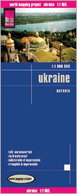 Ukraine landkaart, wegenkaart 1:1.000.000 9783831774265  Reise Know-How Verlag WMP, World Mapping Project  Landkaarten en wegenkaarten Oekraïne