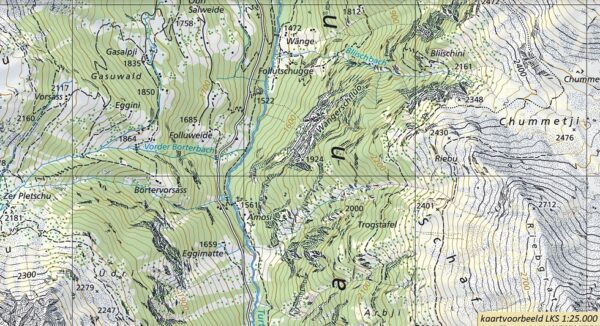 topografische wandelkaart CH-1324  Barberine [2018] 9783302013244  Bundesamt / Swisstopo LKS 1:25.000 Wallis  Wandelkaarten Unterwallis