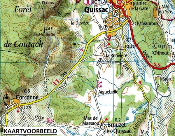 SV-164  Carpentras, Digne-les-Bains | omgevingskaart / fietskaart 1:100.000 9782758547730  IGN Série Verte 1:100.000  Fietskaarten, Landkaarten en wegenkaarten Provence, Marseille, Camargue