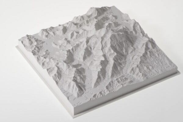 Mount McKinley - reliëfmaquette op schaal 1:200.000 MCKINLEY  Reliorama   Wandkaarten Alaska