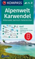 Kompass wandelkaart KP-6 Alpenwelt Karwendel 9783991212133  Kompass Wandelkaarten Kompass Oberbayern  Wandelkaarten Beierse Alpen