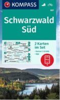 Kompass wandelkaart KP-887 Schwarzwald Süd 9783991214571  Kompass Wandelkaarten Kompass Zwarte Woud  Wandelkaarten Zwarte Woud