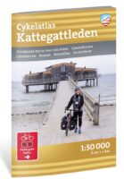 Cykelatlas Kattegattleden 1:50.000 fietsatlas 9789189541719  Calazo Zweden fietsatlassen  Fietsgidsen, Fietskaarten, Meerdaagse fietsvakanties Zuid-Zweden