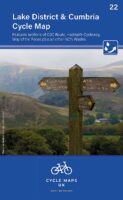 Cycle Map 22 Lake District & Cumbria 1:100.000 9781904207719  Cordee Cycle Maps UK  Fietskaarten Noordwest-Engeland