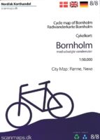 SM-8  Bornholm fietskaart 1:50.000 9788779671713  Scanmaps fietskaarten Denemarken  Fietskaarten Bornholm