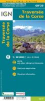 Traversée de la Corse GR 20 | wandelkaart GR20 1:50.000 9782758550792  IGN découverte des chemins  Meerdaagse wandelroutes, Wandelkaarten Corsica