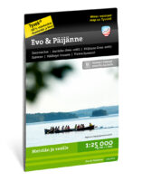 CAL-043  Evo Päijänne wandelkaart 1:25.000 9789186773700  Calazo Calazo Finland Zuid  Wandelkaarten Zuid-Finland en Midden-Finland