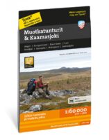 CAL-012  Muotkatunturit & Kaamasjoki wandelkaart 1:60 000 9789189079038  Calazo Calazo Fins Lapland  Wandelkaarten Fins Lapland