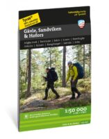 CAL-090  Gävle, Sandviken & Hofors wandelkaart 1:50.000 9789189371354  Calazo Calazo Zweden midden  Wandelkaarten Midden Zweden