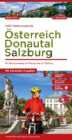 ADFC-ÖS1 Donautal Salzburg | fietskaart 1:150.000 9783969902066  ADFC / BVA Radtourenkarten 1:150.000  Fietskaarten Oberösterreich, Niederösterreich, Burgenland, Salzburger Land & Stiermarken