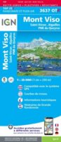 3637OTR Mont Viso (Monviso) | wandelkaart 1:25.000 9782758547259  IGN IGN 25 version résistante  Wandelkaarten Écrins, Queyras, Hautes Alpes