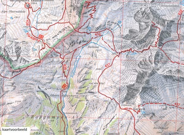 Alpenverein wandelkaart BY-12 Karwendelgebirge Nord 1:25.000 9783937530819  Deutscher AlpenVerein Alpenvereinskarten  Wandelkaarten Beierse Alpen